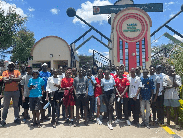 Outreach program on freshwater insects and their use at Maasai Mara University.